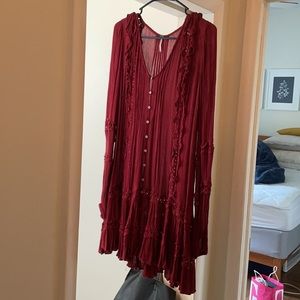 Bohemian free people tunic